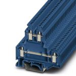 ترمینال دو طبقه سایز2.5 آبی فونیکس - UKKB 3 BU - کد 2771094