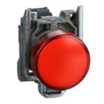 چراغ-سیگنال-فلزی-قرمز-اشنایدر-XB4BVB4